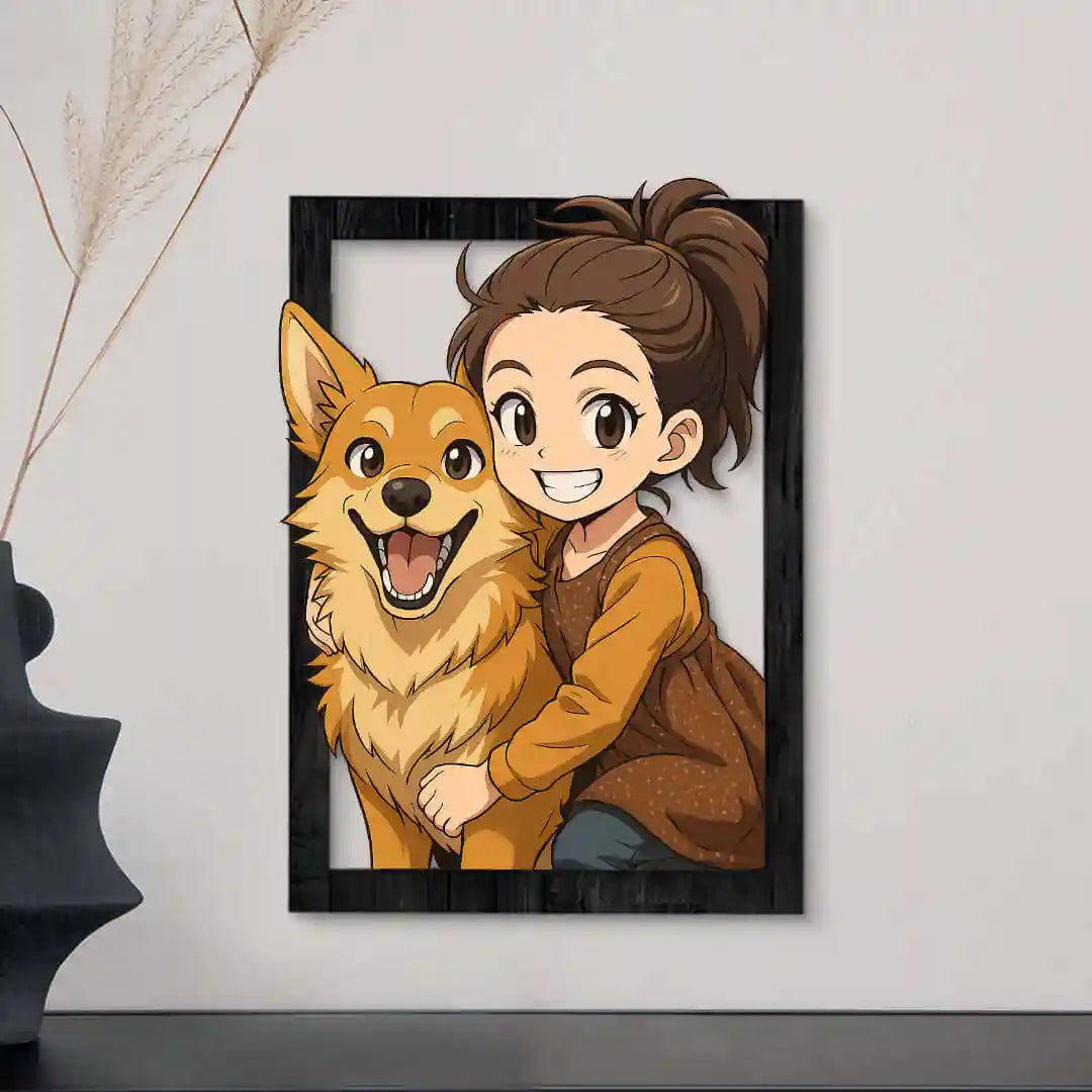 Cuadro Dibujos Animados DragonBall Para Mascotas
