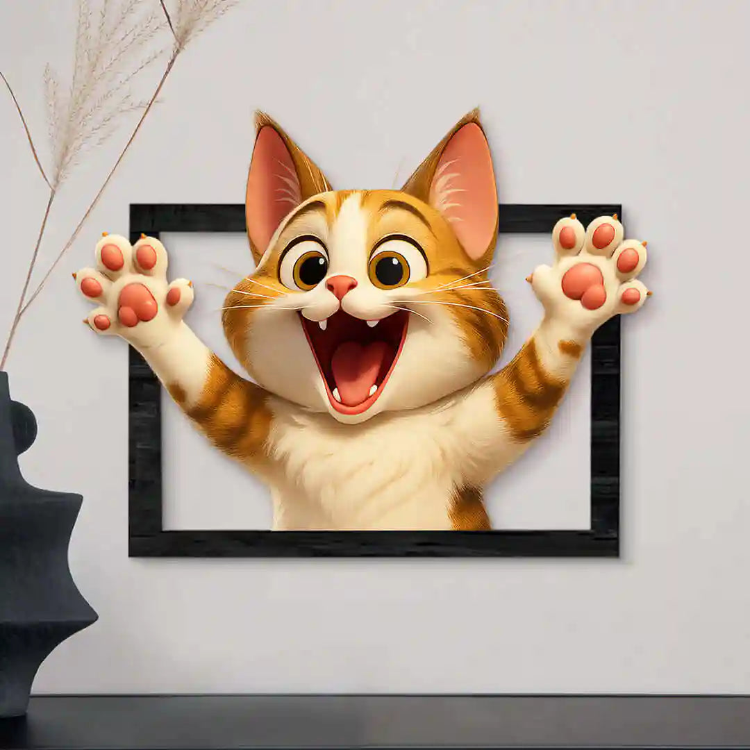 Tableu de dessin animé d'animal de compagnie