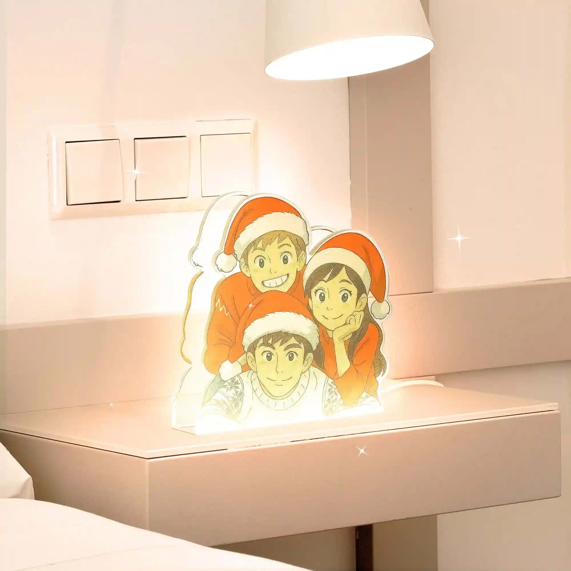Lampe de style Ghibli pour Noël