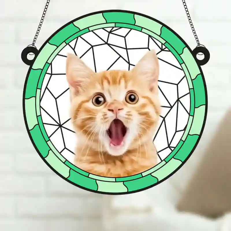 ATRAPASOL DE CRISTAL METACRILATO PERSONALIZADO Para Mascotas