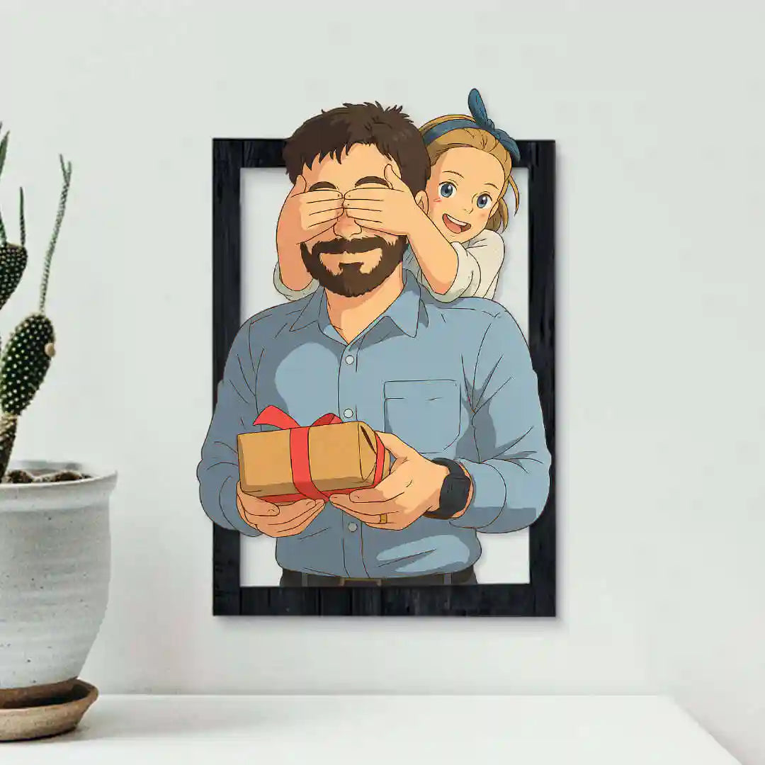 GHIBLI style picture for Dad