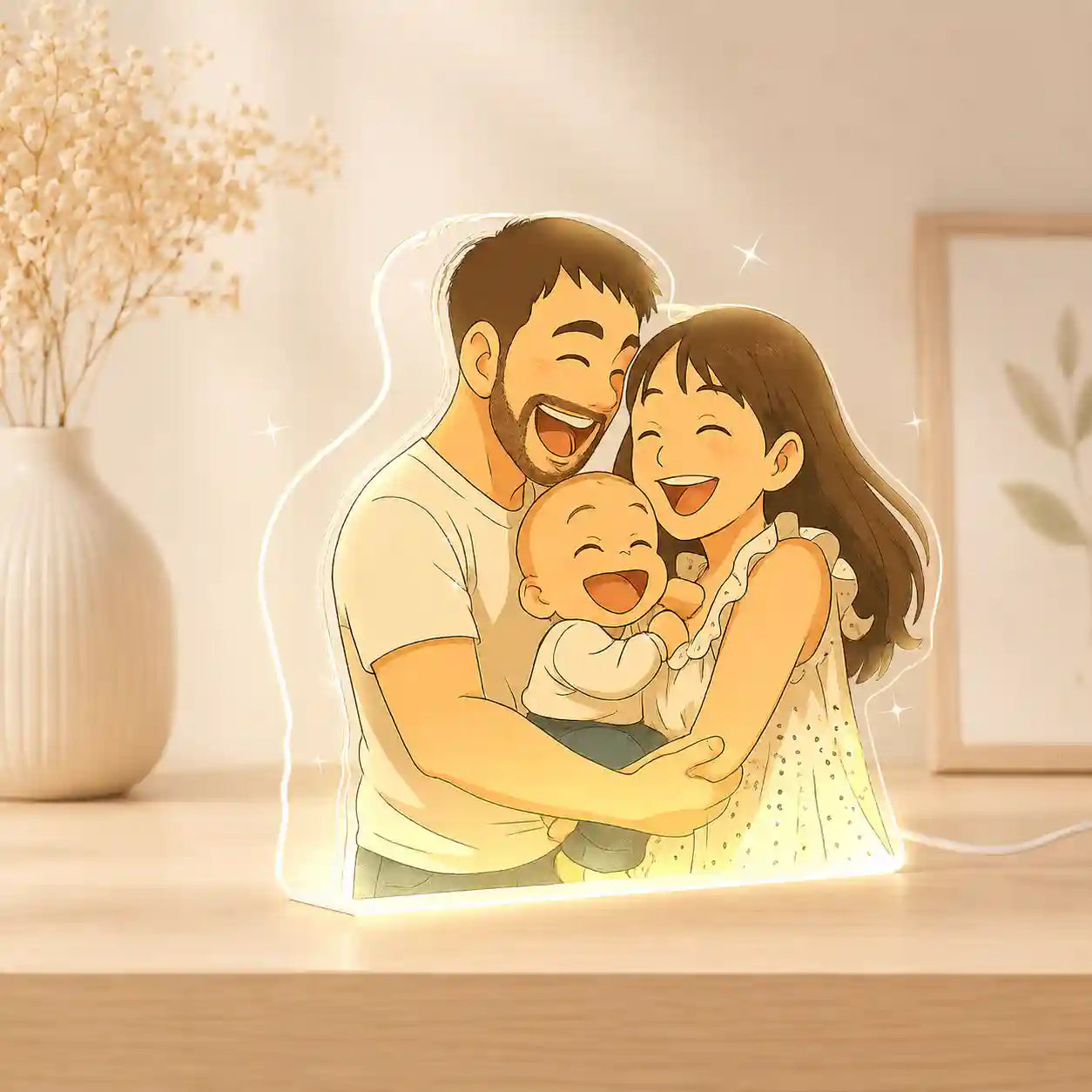 Lámpara Estilo Ghibli para mamá