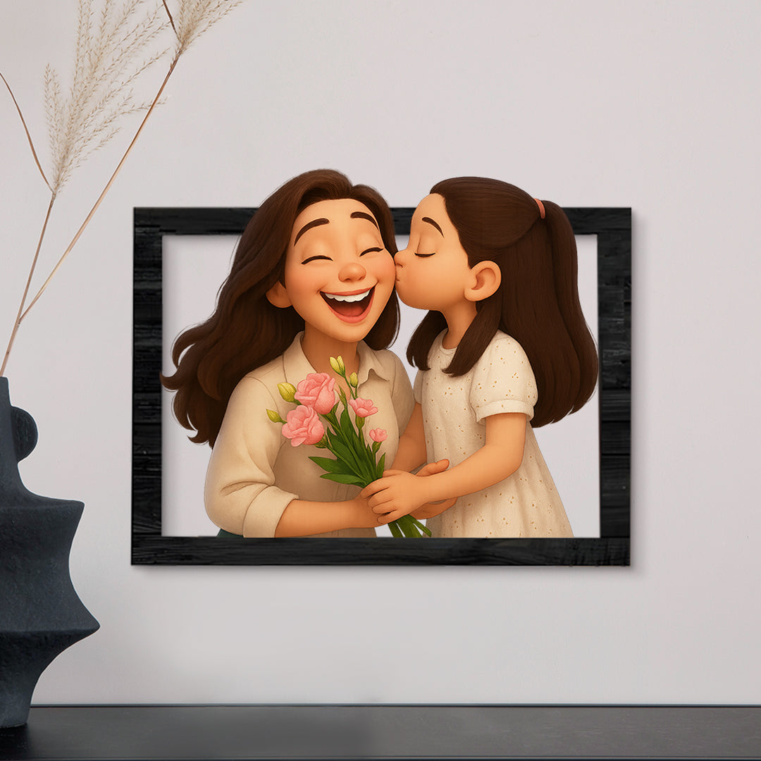 Cuadro Dibujos Animados para mamá