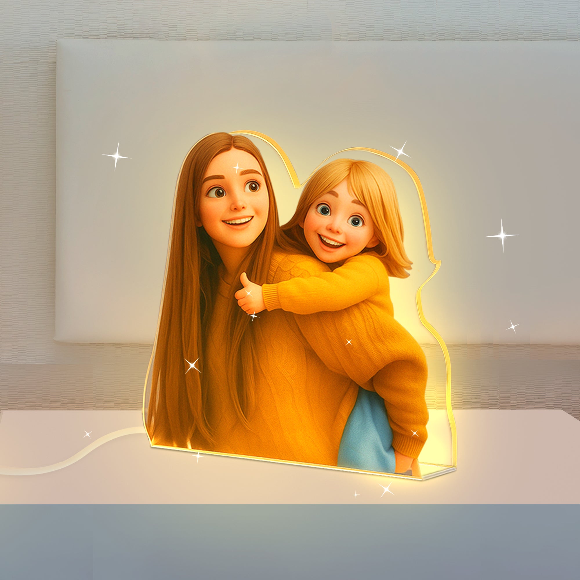 Lámpara Dibujos Animados PARA MAMÁ