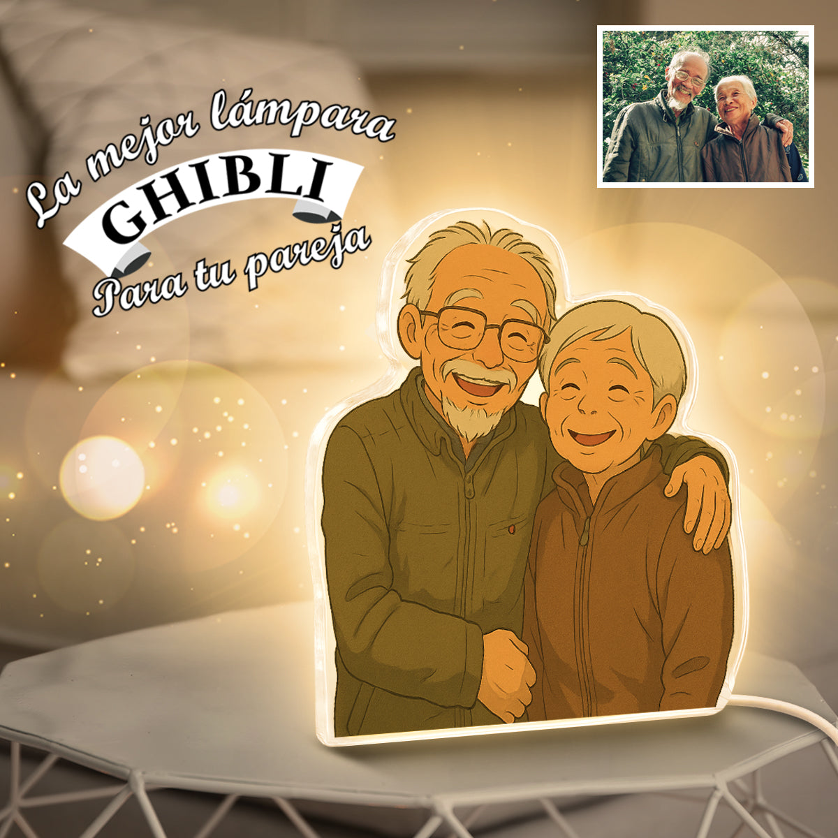 Lámpara estilo GHIBLI