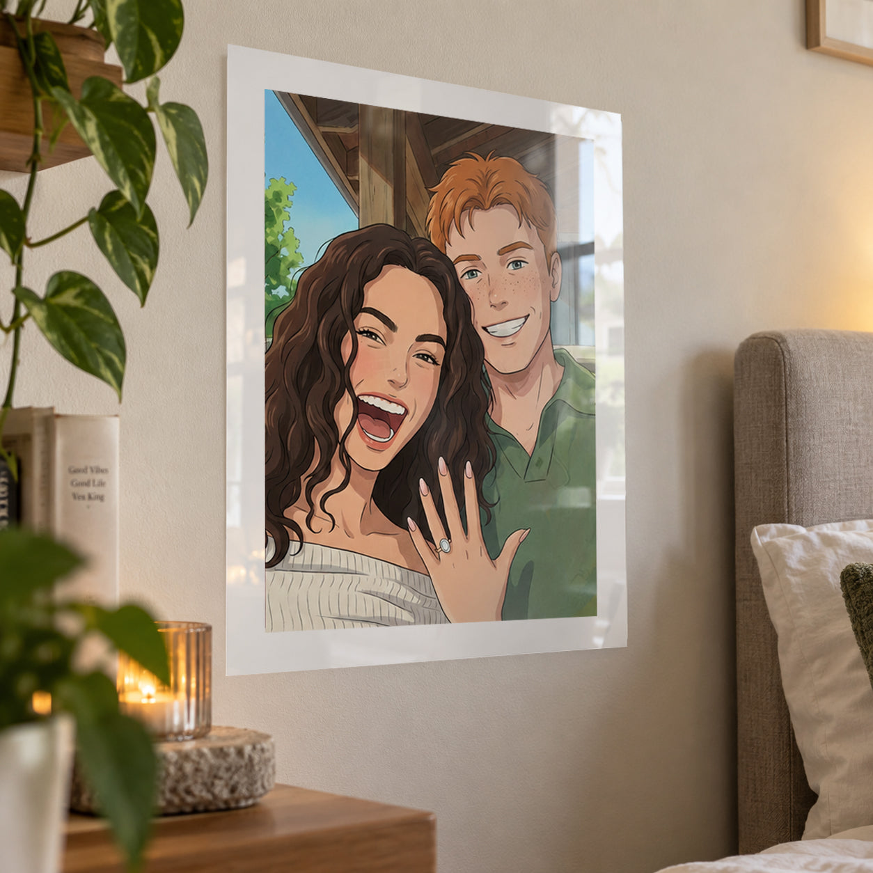 Immagine di cartone animato per San Valentino