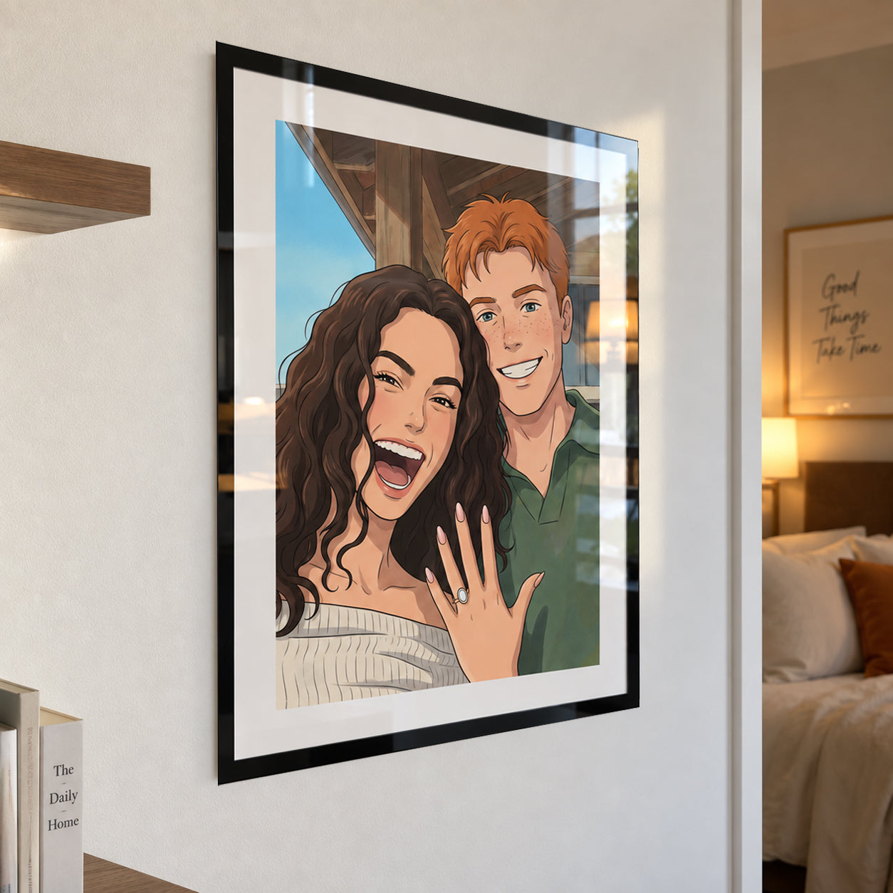 Immagine di cartone animato per San Valentino