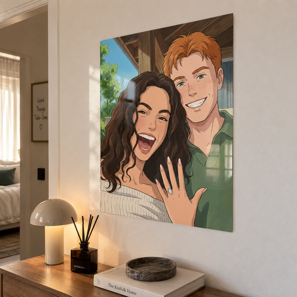 Immagine di cartone animato per San Valentino