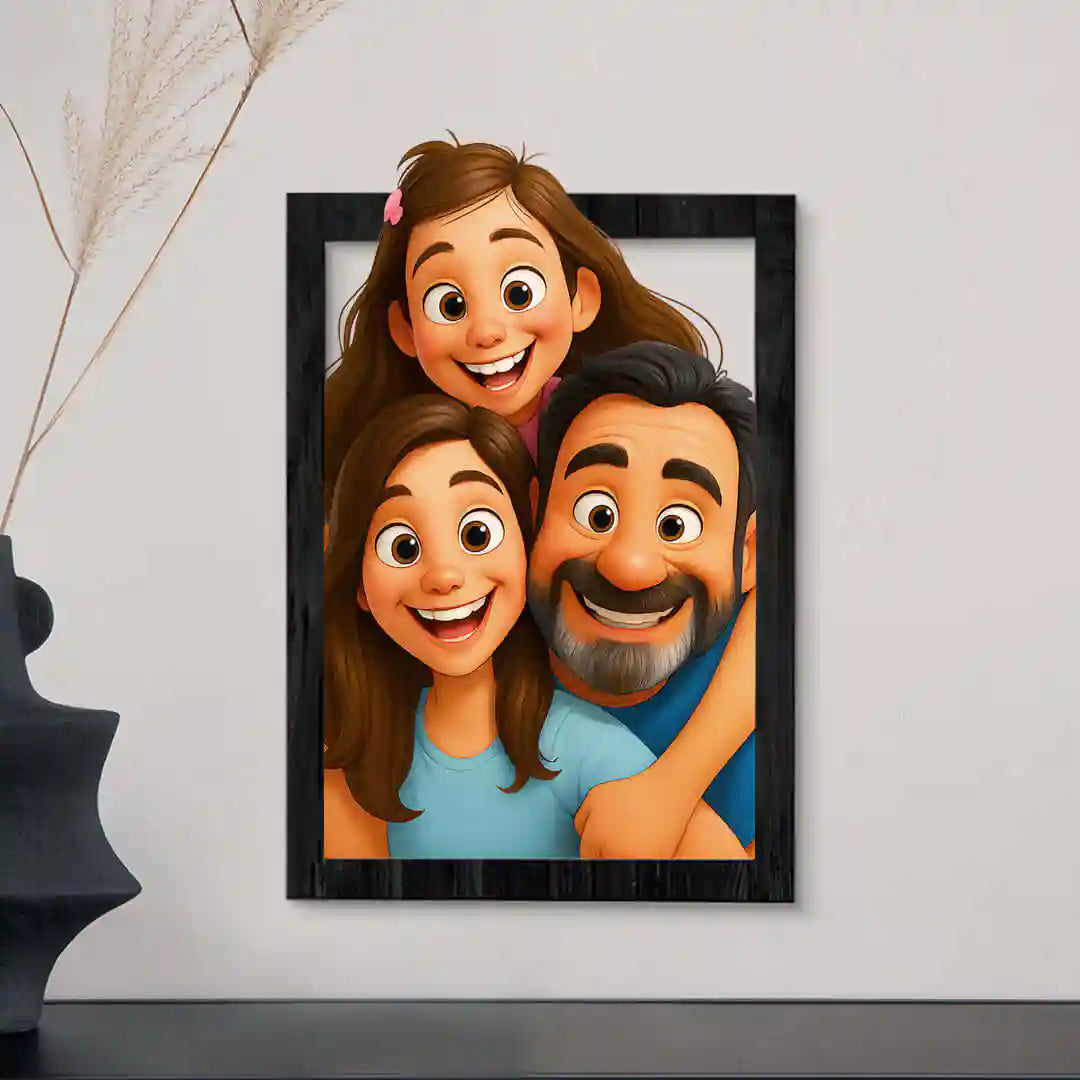 Cuadro Dibujos Animados para papá