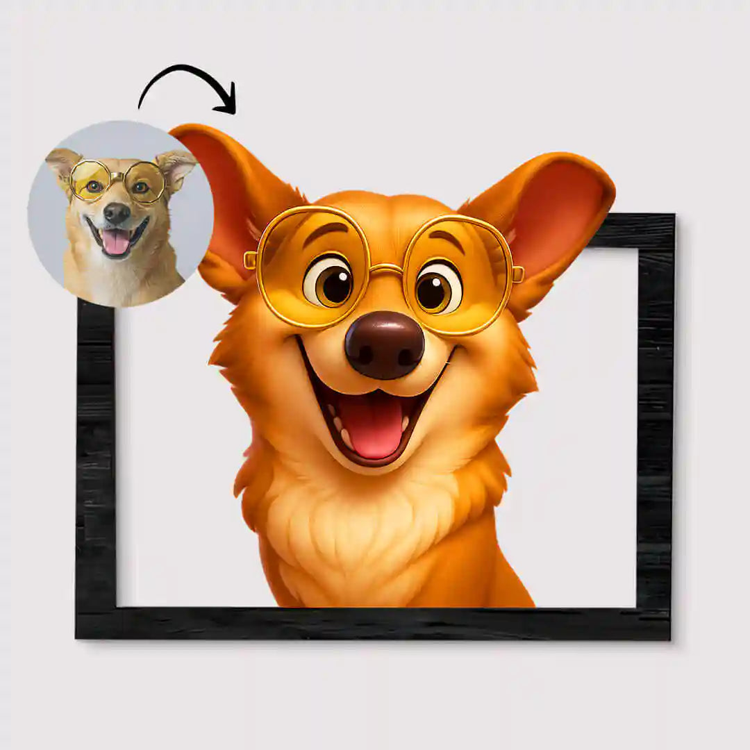 Cuadro Dibujos Animados para mascotas