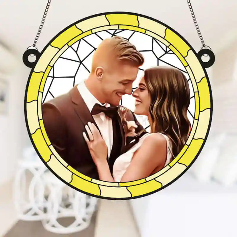 ATRAPASOL DE CRISTAL METACRILATO PERSONALIZADO Para Aniversario