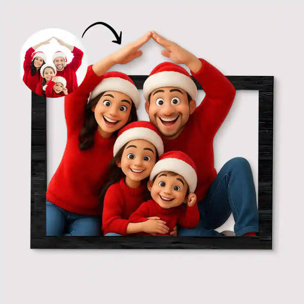 Cuadro Dibujos Animados para navidad