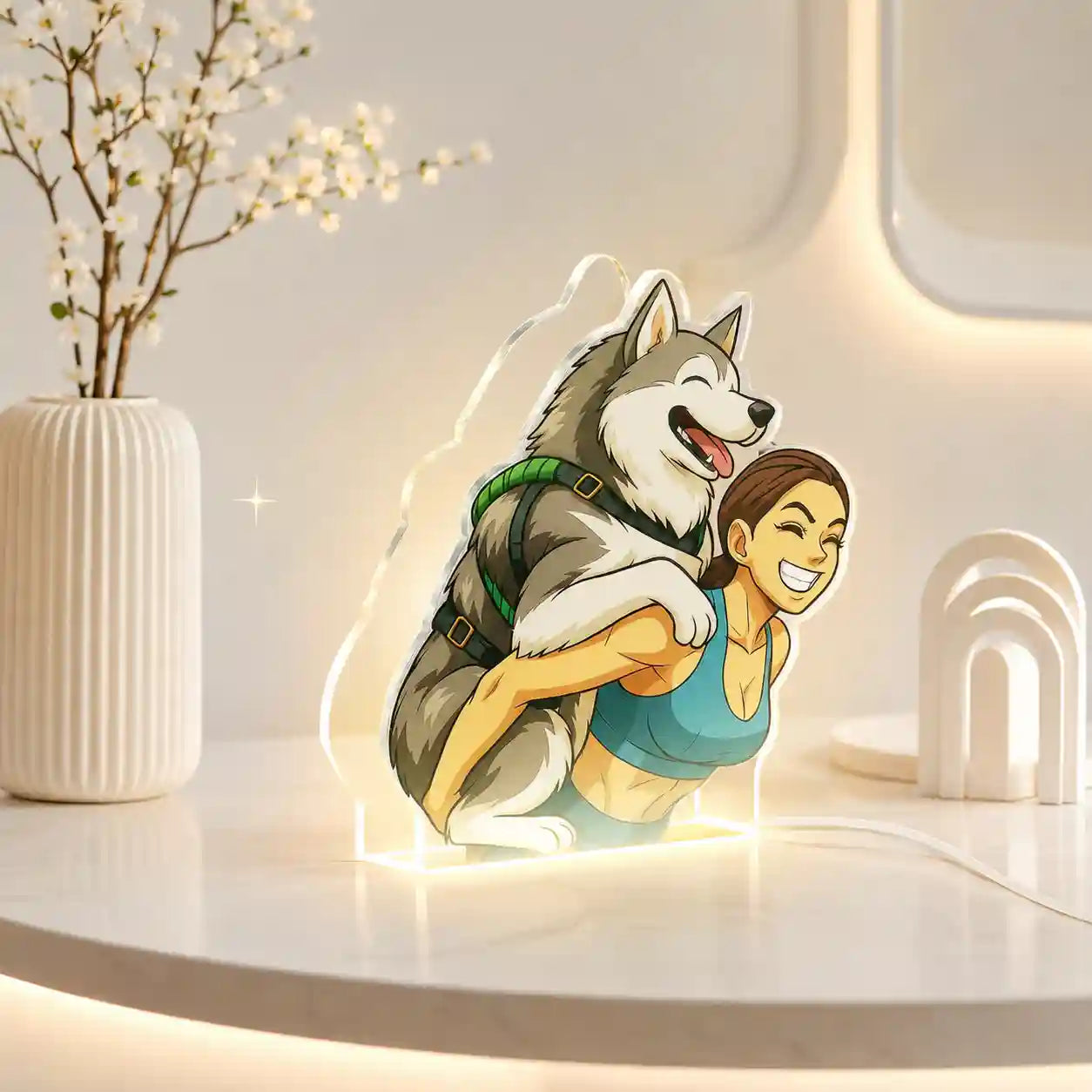 Lámpara Dibujos Animados  DragonBall PARA Mascotas