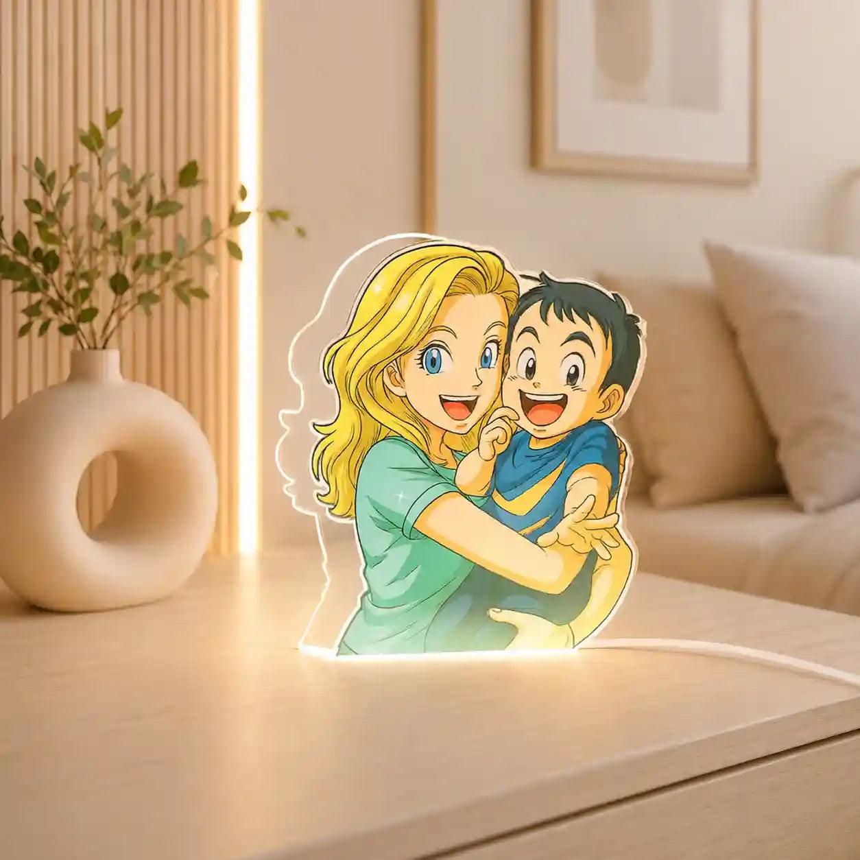 Lámpara Dibujos Animados  DragonBall PARA MAMÁ