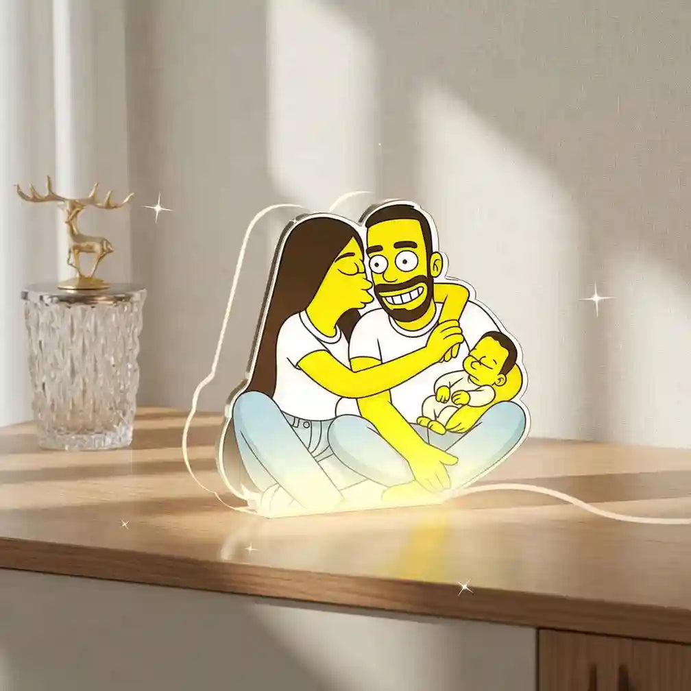 Simpson Cartoon Lamp FOR DAD