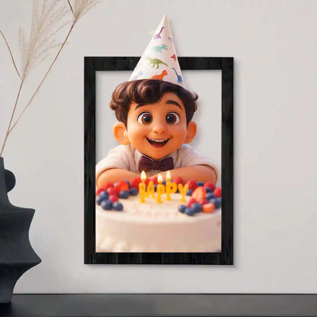 Cuadro Dibujos Animados para cumpleaños