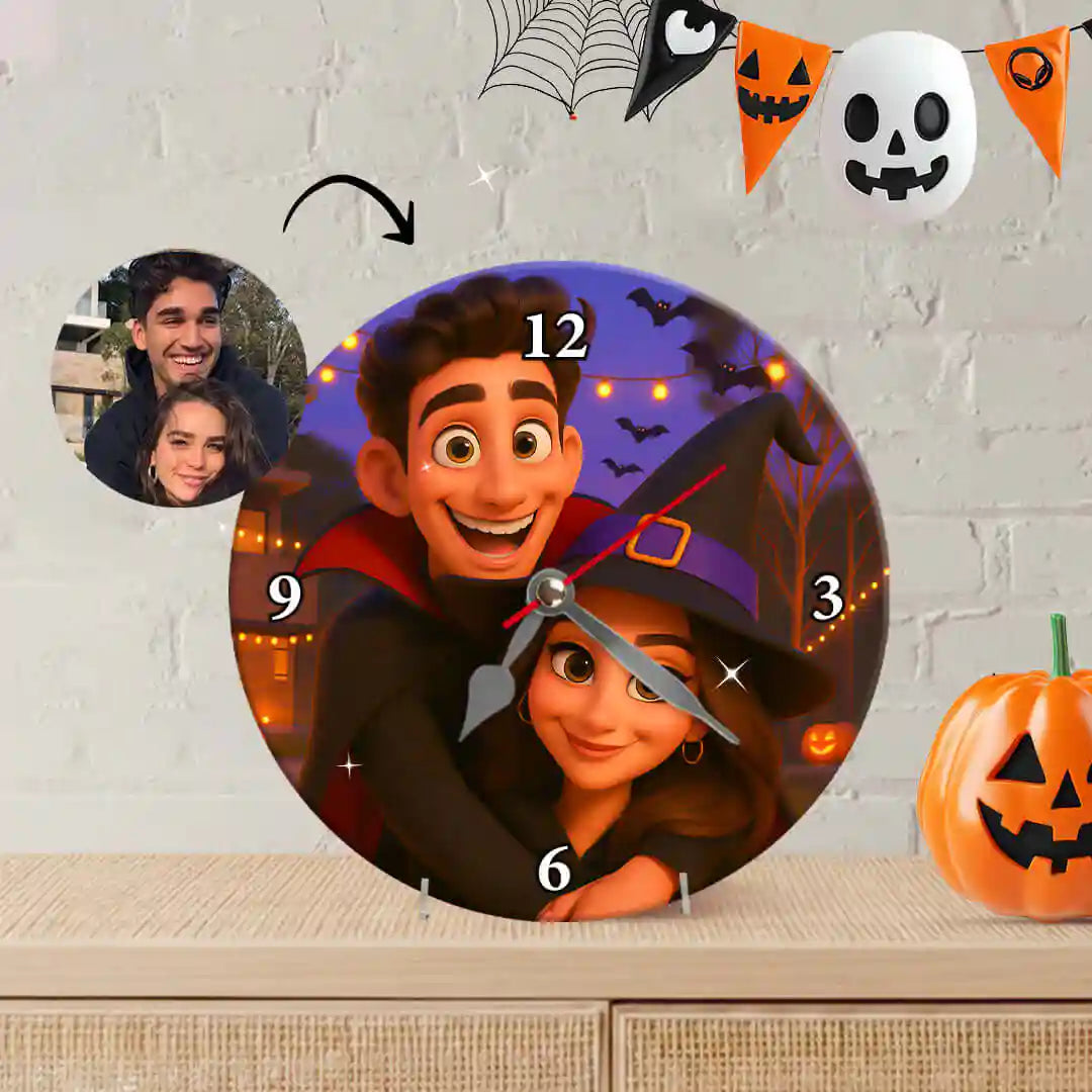 HORLOGE DE STYLE BD POUR HALLOWEEN